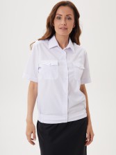 Рубашка Полиции белая к/р женская